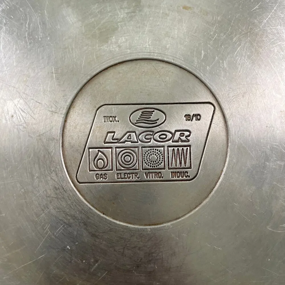 Lacor Stainless Steel Cooking Pots 2 Piece Set 18/10